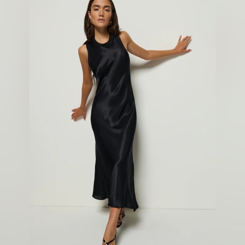 Black Maxi Sheath Dress